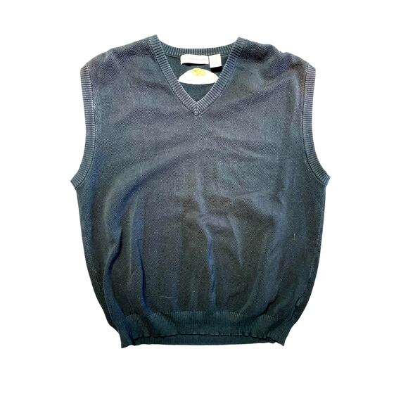 Nicklaus Design Black Cotton Golfer's Vest size XL - Picture 1 of 8